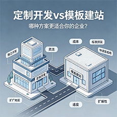 天长建站-定制开发vs模板建站：哪种方案更适合你的企业？