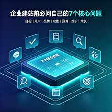 滁州建站-企业建站前必问的7个核心问题 - 网站建设规划指南