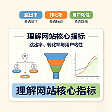 滁州建站-理解网站核心指标：跳出率、转化率与用户粘性