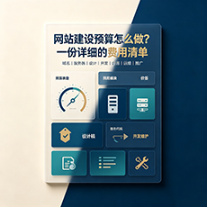 凤阳建站-网站建设预算怎么做？一份详细的费用清单